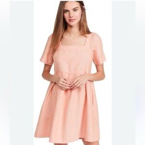 Madewell Annie Linen Dress with pockets